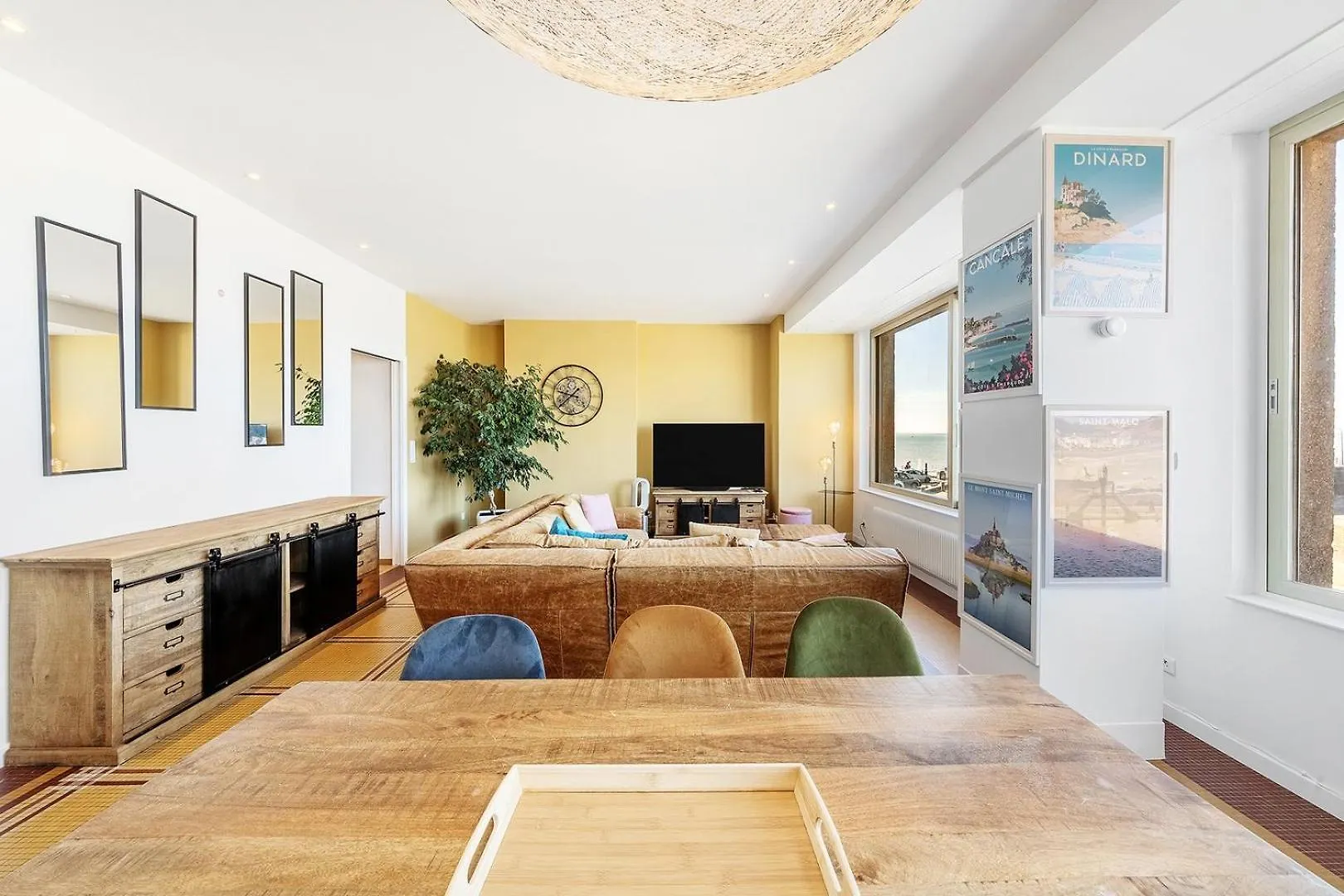 L'Amiral- Vue Mer - Appartement 3 Chambres/Parking Cancale