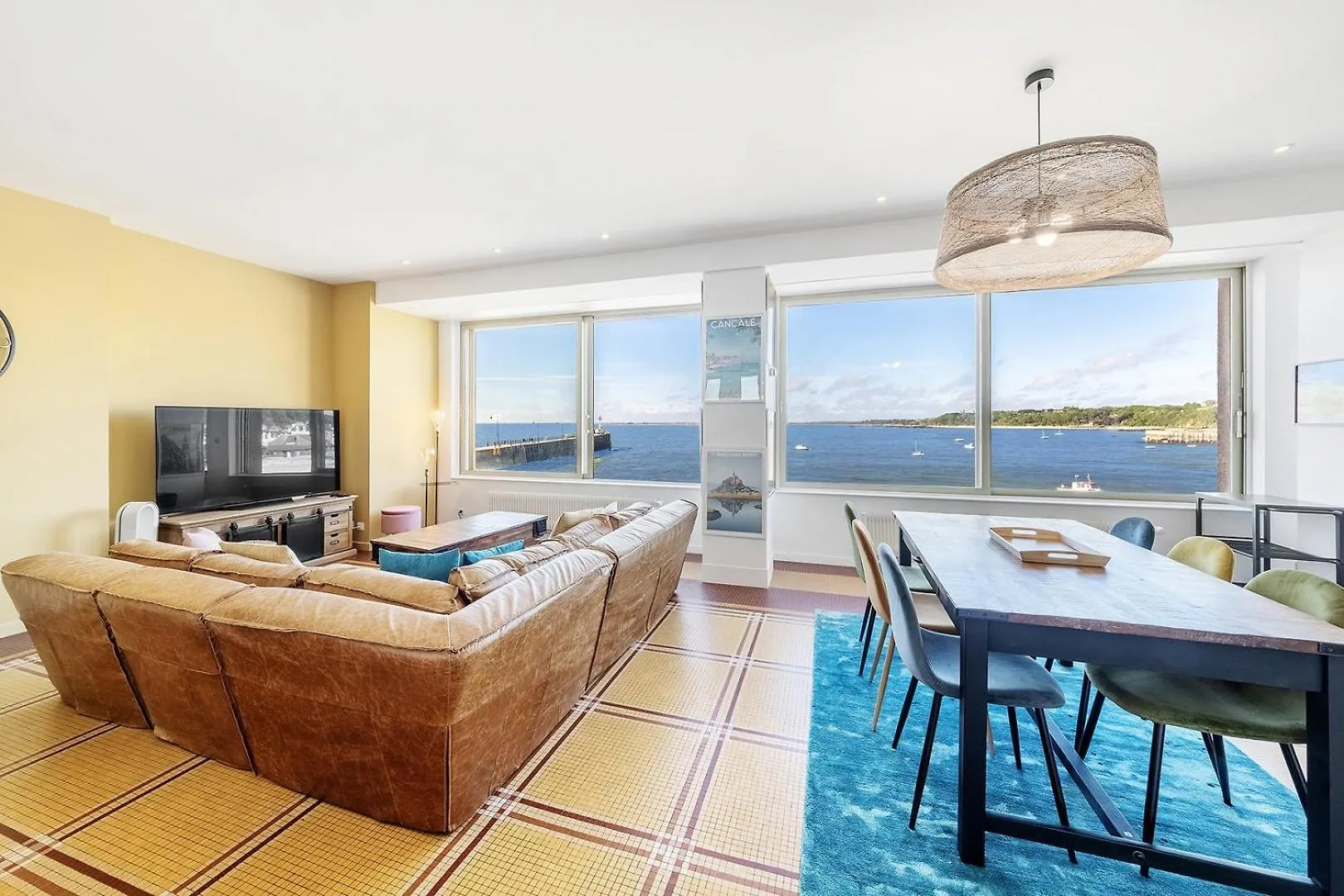 L'Amiral- Vue Mer - Appartement 3 Chambres/Parking Cancale